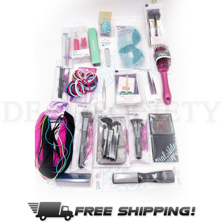 Beauty / Makeup Tools Mixed Lot, Wholesale Lot 40 Pcs - Mua, Beauty 360 + More!