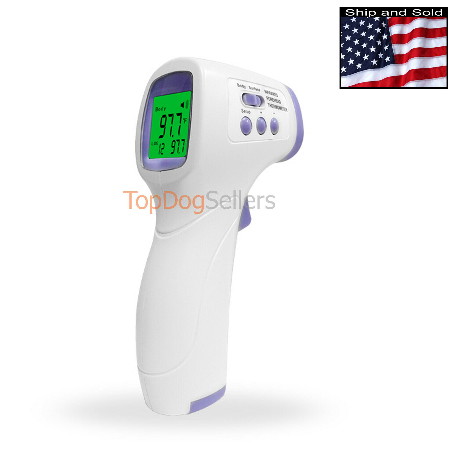 Digital Thermometer Non-contact Forehead Infrared Adult Baby Surface Medical Dt2